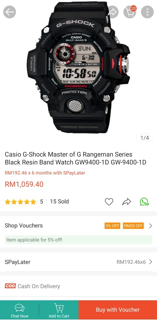 radio controlled G-Shock